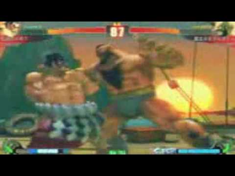 Densetsu no AB7 (E.Honda) vs. Maho Shojo Zangitan (Zangief)