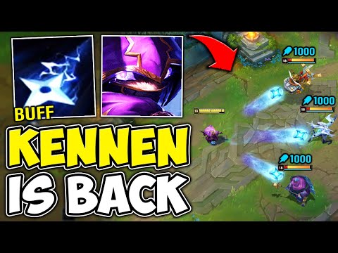 KENNEN JUST RECEIVED HIS BIGGEST BUFF EVER! (MASSIVE Q DAMAGE)