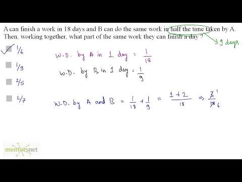 QT 127 Time and Work Question Set 1