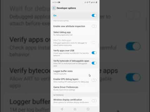 LG Stylo 6 Developer Options/Mode & USB Debugging - How to Enable