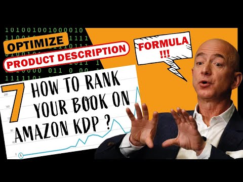 How to Rank Your Book on Amazon KDP #7 [ PRODUCT DESCRIPTION ] - AMAZON KDP FOR BEGINNERS