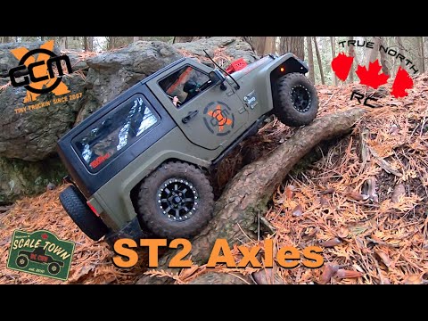 ST2 prototype axles from GCM Racing by Scale Town - RC CWR