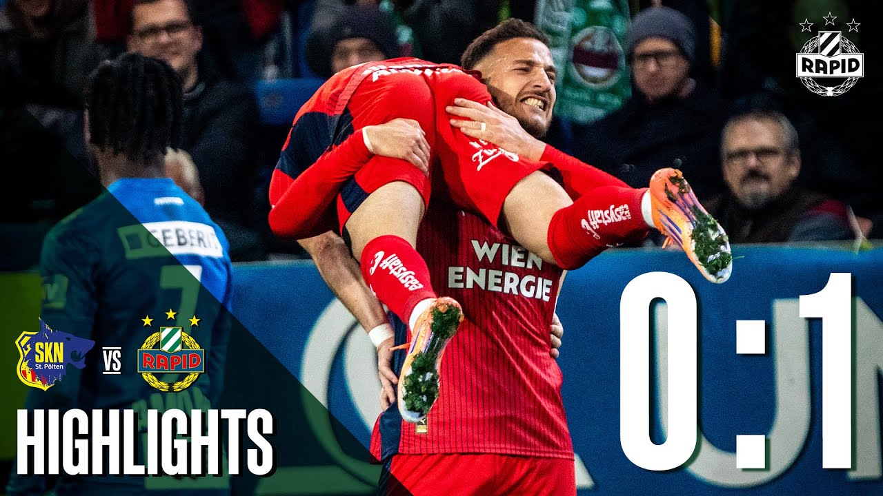 Highlights: SKN St. Pölten – SK Rapid | 29.10.2025