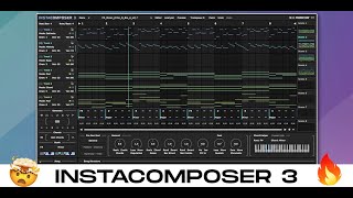 Video thumbnail for InstaComposer 3 - New MIDI Generator Plugin is Insane AF |  Features & Sound Demo by The Plugin Guy