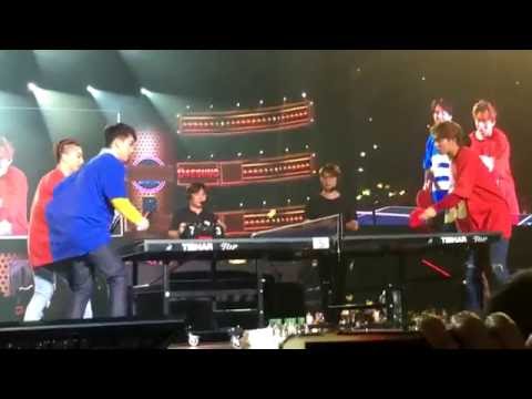 [HD FANCAM] Ping Pong Battle- Big Bang 빅뱅 MADE VIP TOUR Singapore 161002