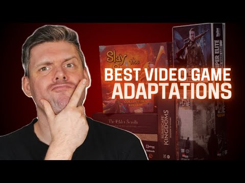 Best Video Game Adaptations as Board Games! | Top 10