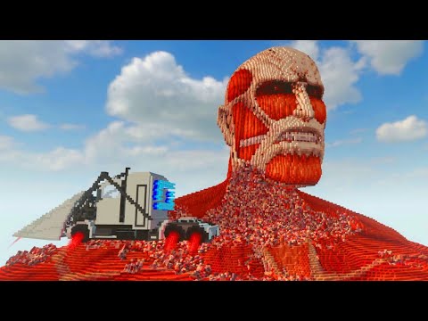 ROCKET BOOSTER vs Colossal Titan in TEARDOWN