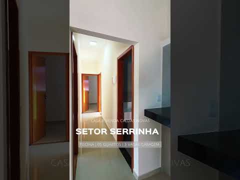 Casa à venda em Caldas Novas/GO – Setor Serrinha