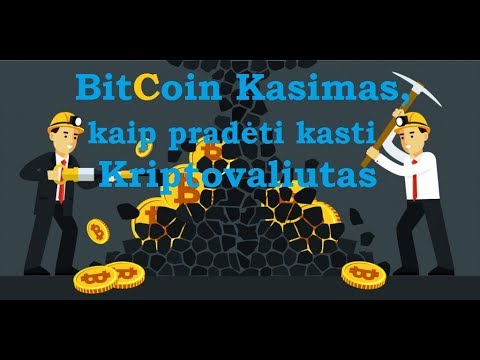 Bitcoin vertė nok