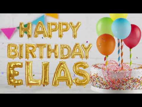 Short Happy Birthday Song for Elias / Happy Birthday Song for Elias 🥳