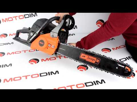 Видео: обзор бензопилы ДНИПРО-М Проф БП-510 П