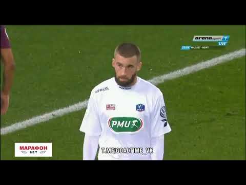 Lucas Deaux GOAL (KK) - Paris SG 2-0 Guingamp / 24.01.2018