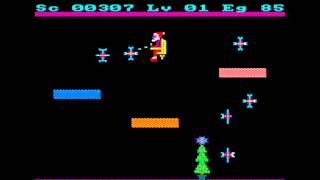 Merry Xmas From Xyphoe! ([Amstrad CPC] - Jet Pack Santa)