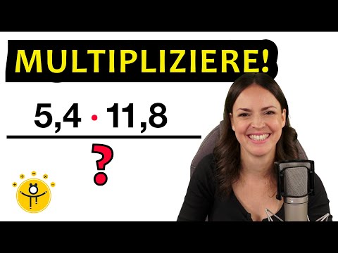 Kommazahlen multiplizieren – einfach erklärt