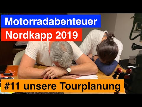#11 Nordkapp 🇳🇴🇫🇮🇸🇪🇩🇰- Motorradabenteuer 2019 - unsere Planung