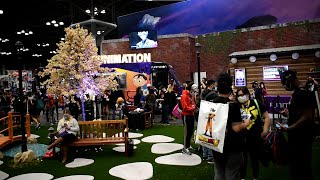 Funimation Booth at New York Comic Con 2021