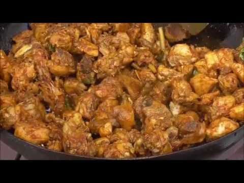 village style simple easy chicken fry recipe/ spicy chicken fry recipe/ masala chicken fry