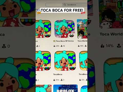 Toca boca for FREE!?#shorts #tocaboca #fyp