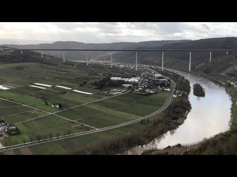Hochmoselbrücke (High Mosel Bridge) - January 2020