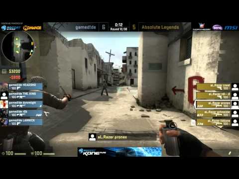 Absolute Legends vs. GAMED | Gruppenphase II, NorthCon 2012 | de_dust2