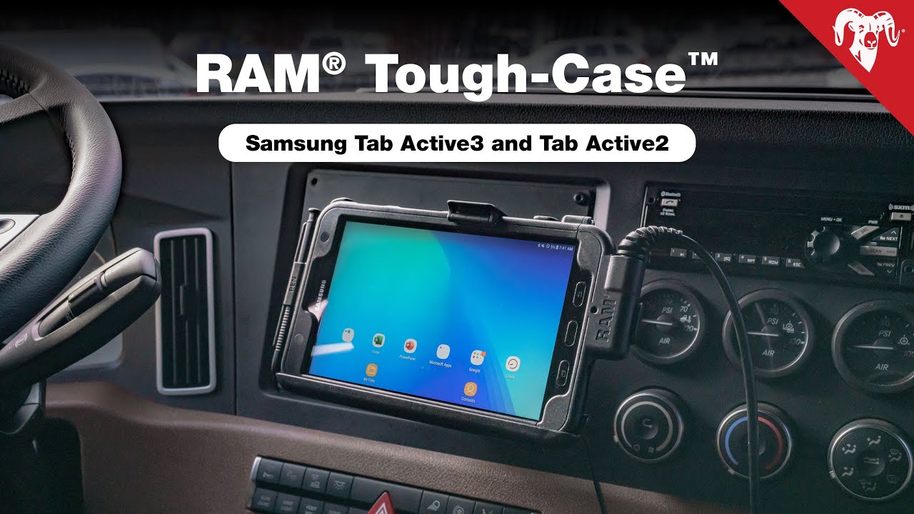 RAM® Tough-Case™ with USB Type-C for Samsung Tab Active3 and Tab Active2
