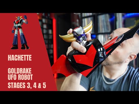 Goldrake - Ufo Robot - Hachette - Stages 3, 4 & 5!!!