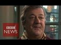 STEPHEN FRY astonished over God row - YouTube
