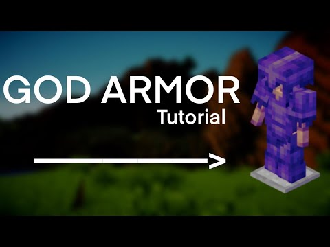 How to Make God Armor in Minecraft 1.16+