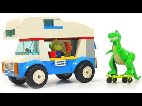 Lego Toy Story 4 10767 Duke Caboom's Stunt Show, Lego Toy Story 4 10769 RV Vacation