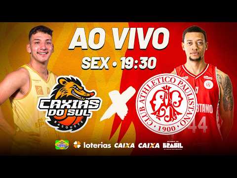 Caxias do Sul Basquete x Paulistano | NBB CAIXA 2025/26 | AO VIVO | 13/02/2026 | 19h30