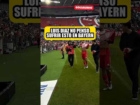 Luis Diaz nunca imagino vivir esto en el Bayern #LuisDíaz #seleccioncolombia #BayernMunich #colombia