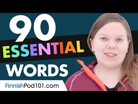 90 Finnish Words You'll Hear in Conversations!