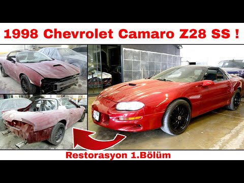 1998 Chevrolet Camaro Z28 SS ! Restorasyon 1.Bölüm