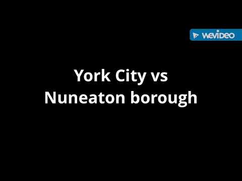 York City vs Nuneaton borough