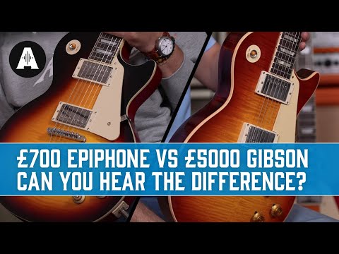 Battle of the '59 Les Pauls - Epiphone 1959 Standard vs. Gibson Custom Shop