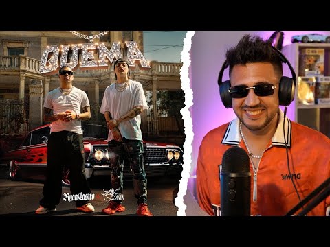 REACCIÓN a Ryan Castro, Peso Pluma - QUEMA 🔥 (Video Oficial)