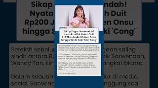Sarwendah Tegas Tak Butuh Rp200 Juta dari Ruben Onsu, Singgung Pria Cong: Dulu Tak Bisa Bedain