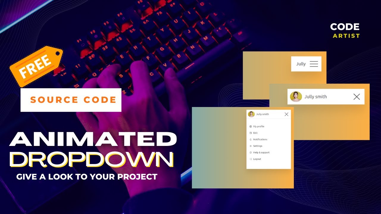 Dropdown In React JS || Dropdown Menu React JS | R5