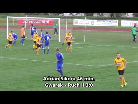 TS Gwarek Tarnowskie Góry - Ruch II Chorzów S.A. 6:1 (2:0)