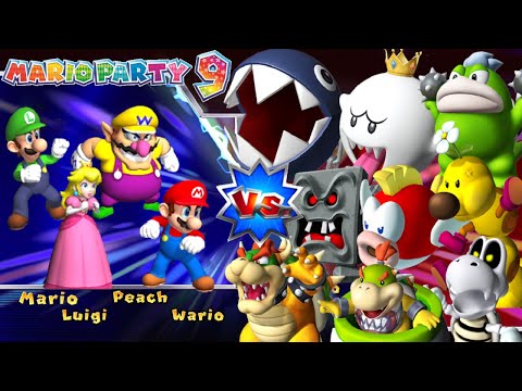 Mario Party 9 - Full Game Walkthrough