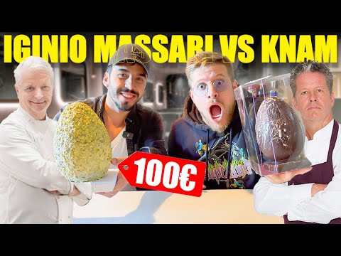 LET'S TRY THE MOST EXPENSIVE EASTER EGGS: MASSARI vs. KNAM - WE SPENT €98 ON ONE EGG! (Crazy)