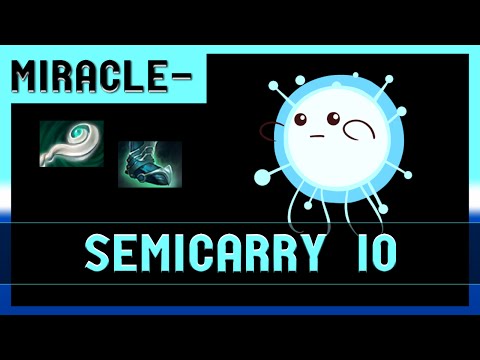 Dota 2 VOD Miracle- Io | Full Game Pro Guide Epic SemiCarry Gameplay