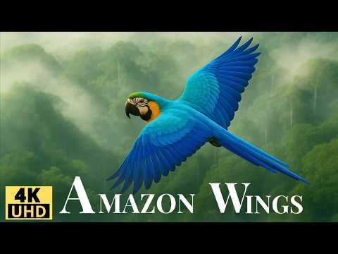 Amazon Jungle in 4K: Beautiful Birds, Monkeys and Untamed Nature