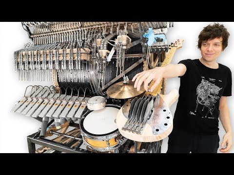 How To Hit Bass Strings With Marbles - Marble Machine X #110