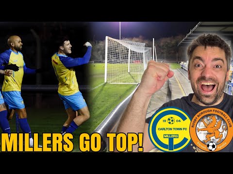 INCREDIBLE STRIKE as Carlton Town go TOP of the League! 🔥