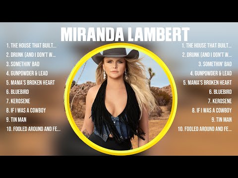 Miranda Lambert Top Of The Music Hits 2024 - Most Popular Hits Playlist