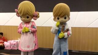 Precious Moments Mascots in Suntec Part 1