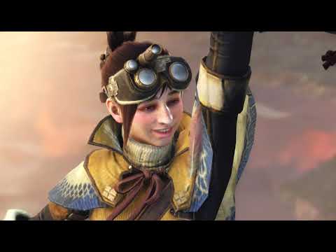 Monster Hunter World First Cutscene, MH language Part-3