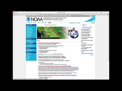 MetPy Mondays #44 - Satellite Data with CLASS Part 1