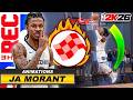 JA MORANT BUILD ALL SIGNATURE MOVES And 99 DRIVING DUNK Is UNSTOPPABLE NBA 2K26
